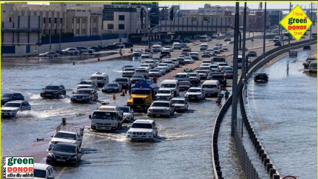 Green inspiration for sustainable living and sustainability Lessons from Dubai's devastating floods Harit prerna Episode 76