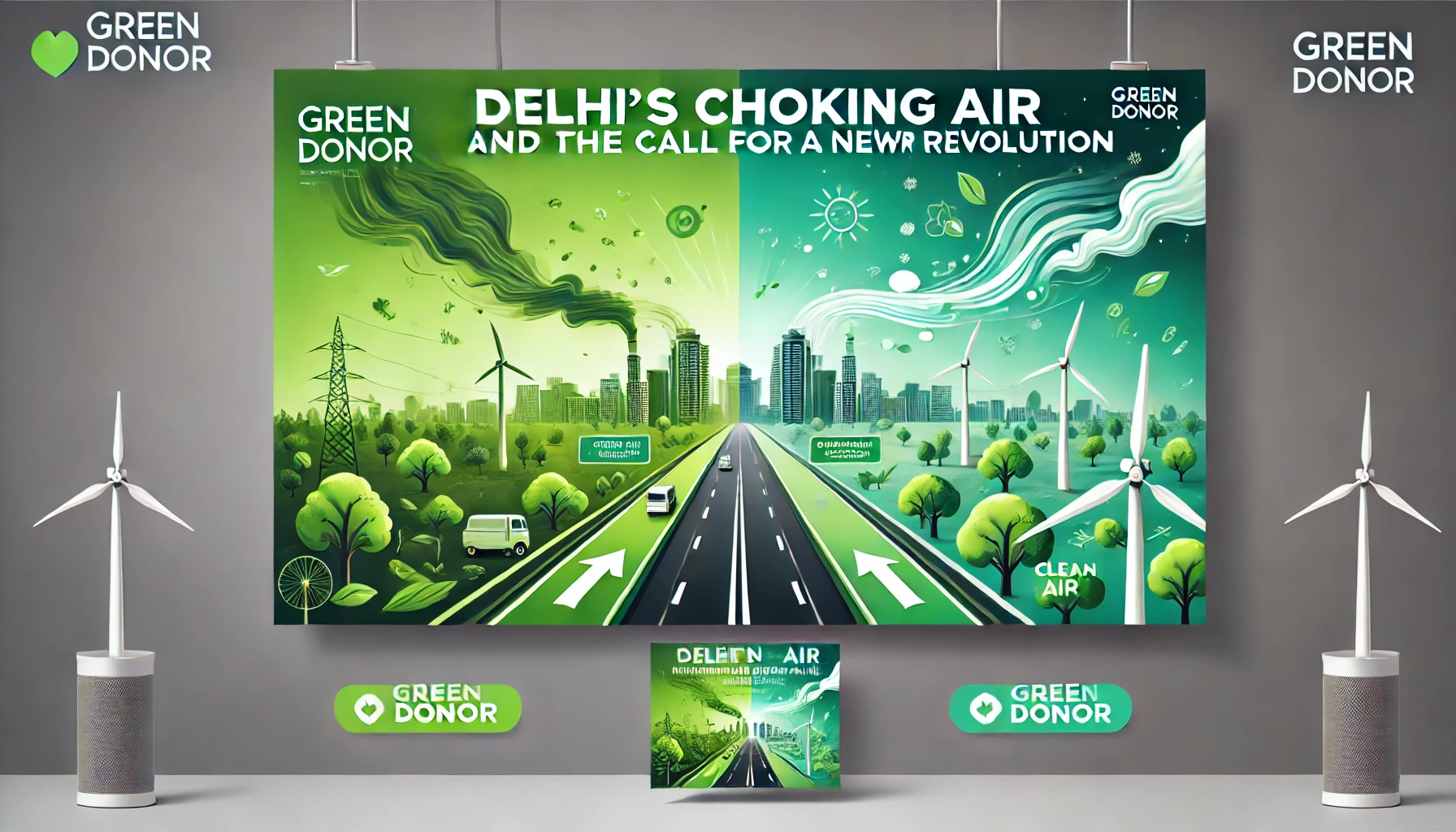 Delhi’s Choking Air and the Call for a New Revolution | Green Inspiration – Green Donor