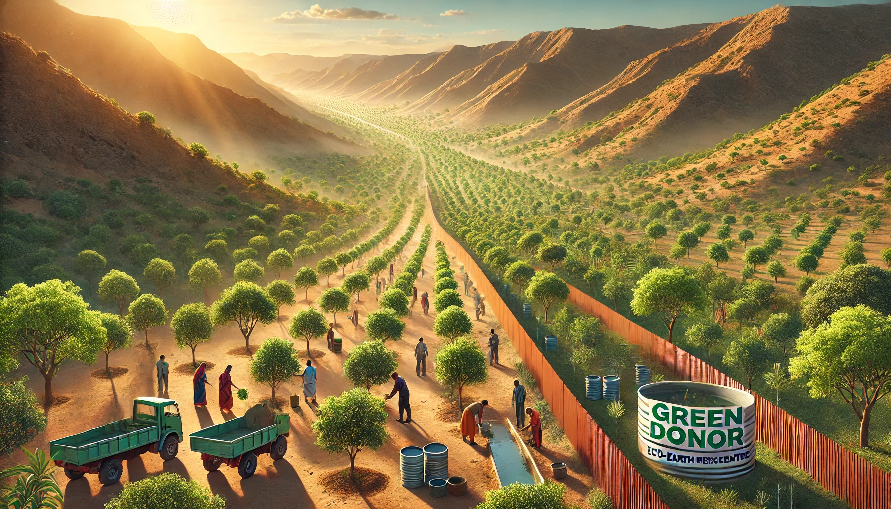 India’s Great Green Wall: A Vision to Halt Desertification and Restore Ecosystems