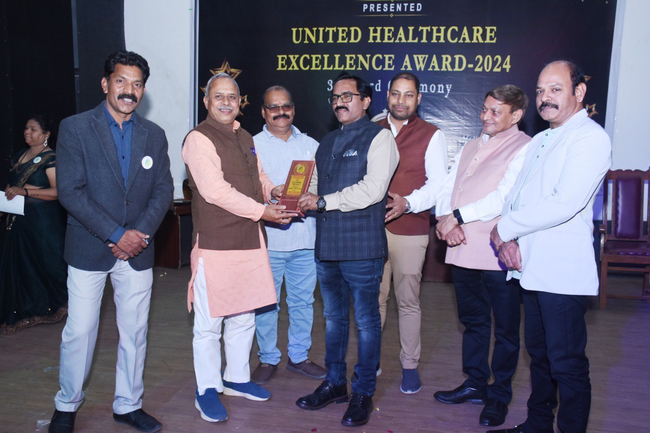 United Healthcare Excellence Award 2024 Presented to SD Virendra Veerji Sahib