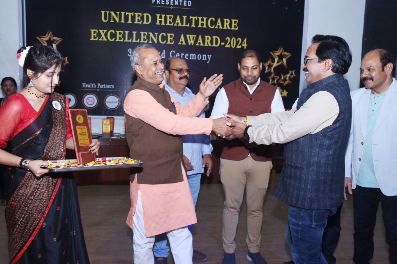 United Healthcare Excellence Award 2024 Presented to SD Virendra Veerji Sahib