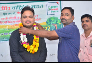 Green Donor Star Award, Harit Veer Prashant, environmental conservation, Green Donor India, Gwalior, green initiatives, award ceremony, EERC India, Harit Veer Vahini, award distribution