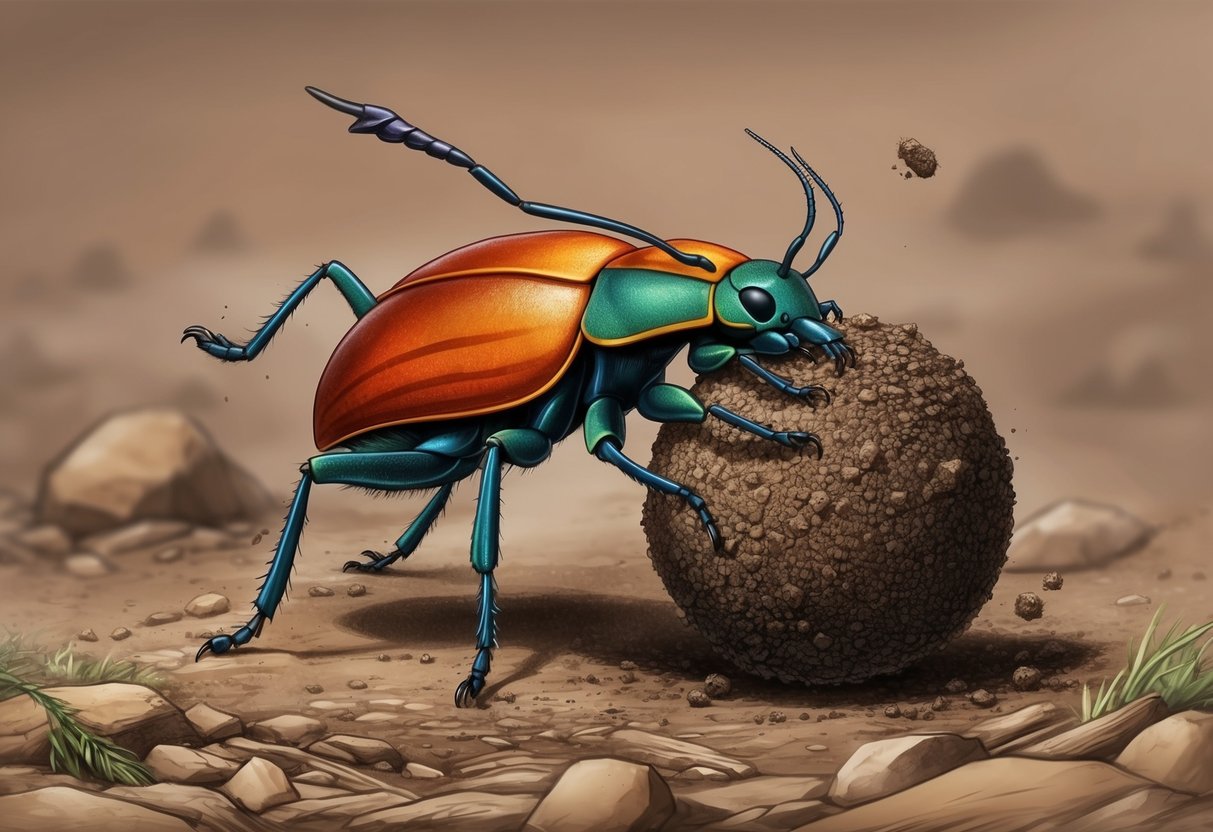 Cleanliness secret of the forest: Unique contribution of the dung beetle. Segement JungleMagic Harit Prerana Episode 116