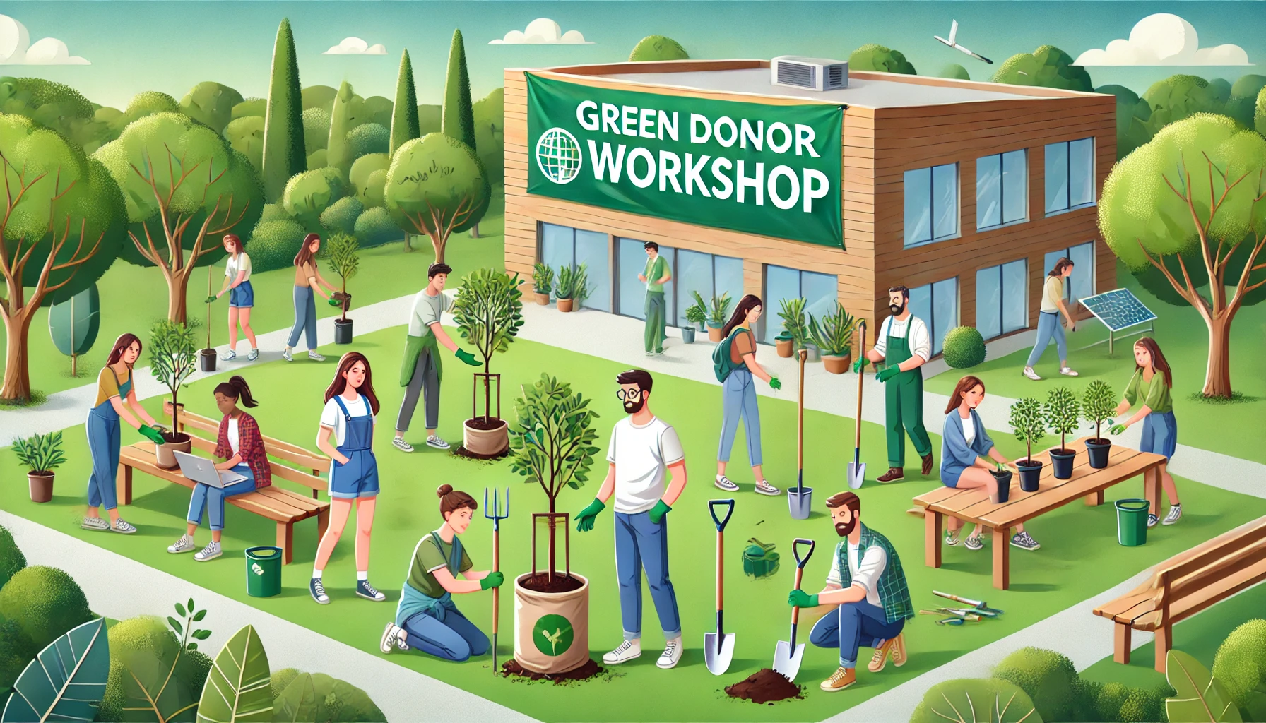 “Green Donor Workshop: Empowering Youth for a Sustainable Future 🌿”