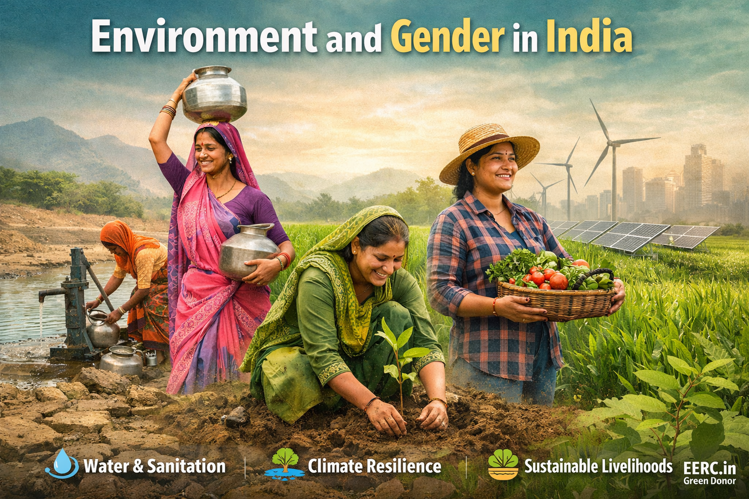 Environment and Gender in India: Sustainable Future