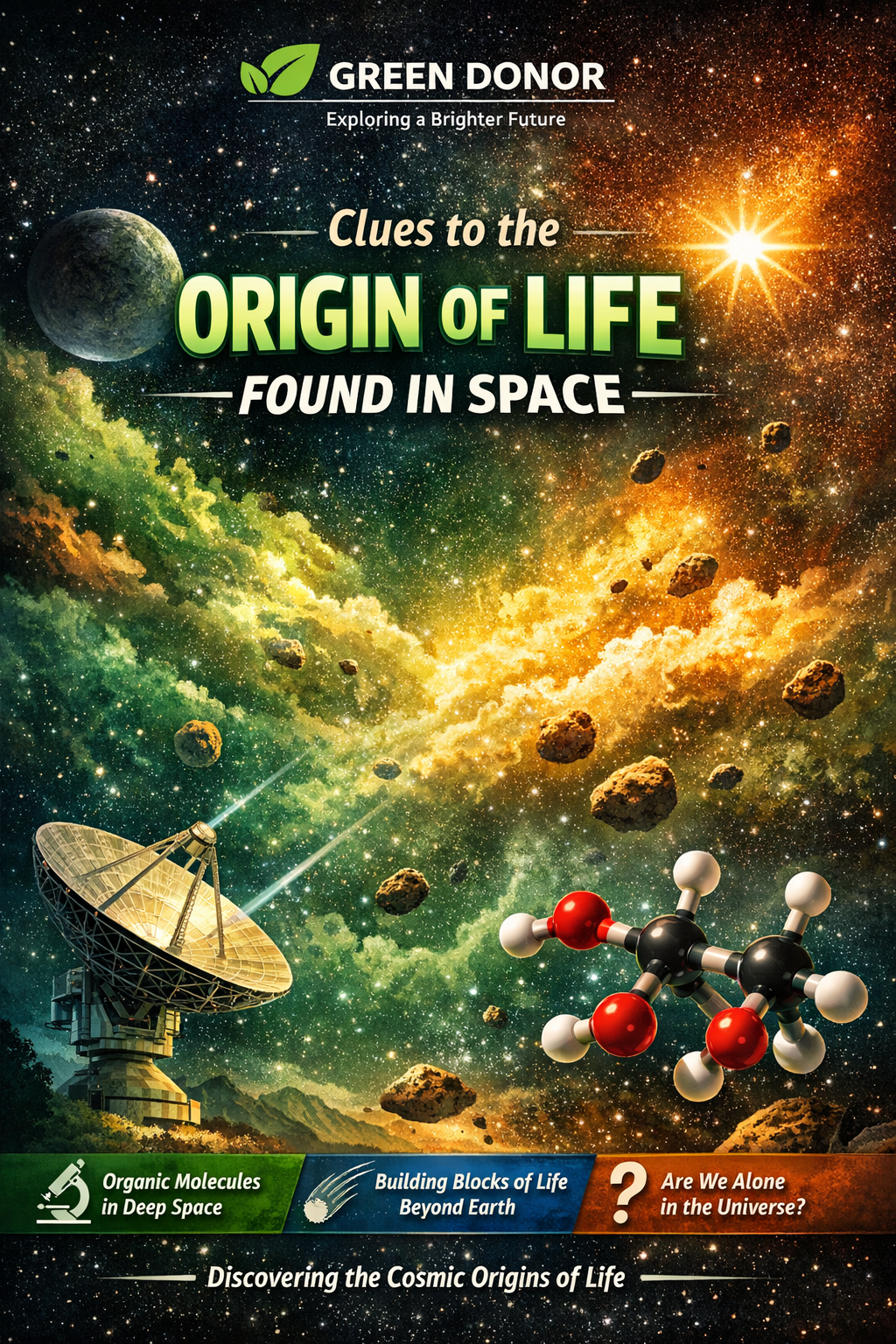 Cornell Discovery: Space Molecule Offers Clues to the Origins of Life