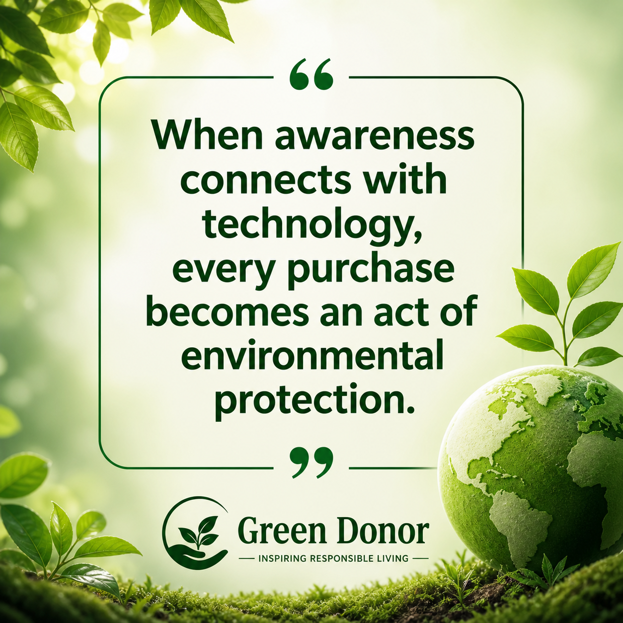 mart Choices for a Sustainable India: Technology Guiding Green Living